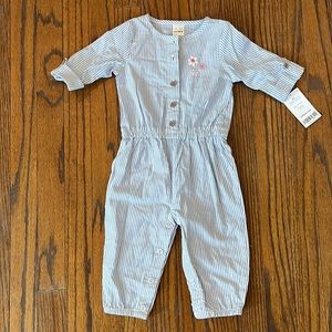 Carter’s 6 month romper NWT! seersucker with pink flowers